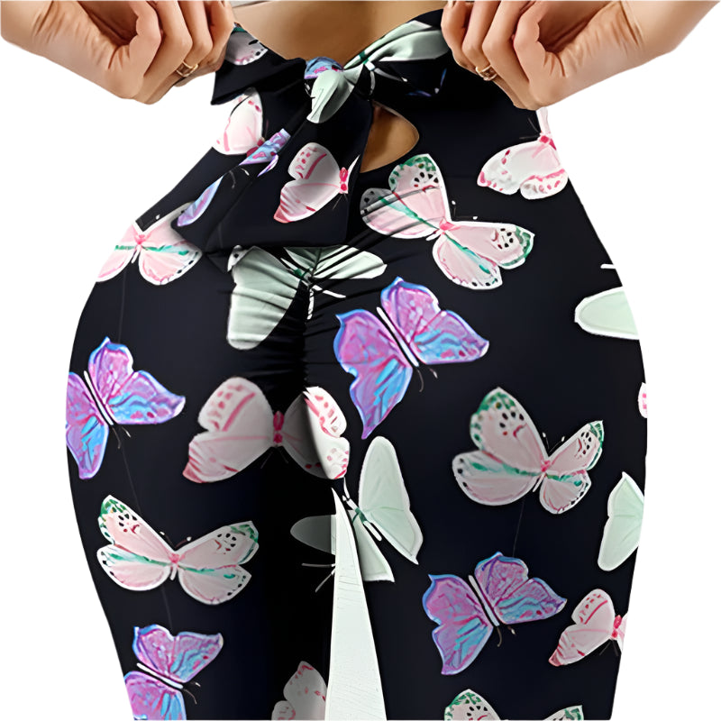 Solid Bowknot Leggings - Rmf Intro Solutions Llp